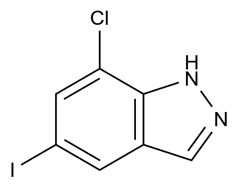 1000343-56-5_7-氯-5-碘-1H-吲唑标准品