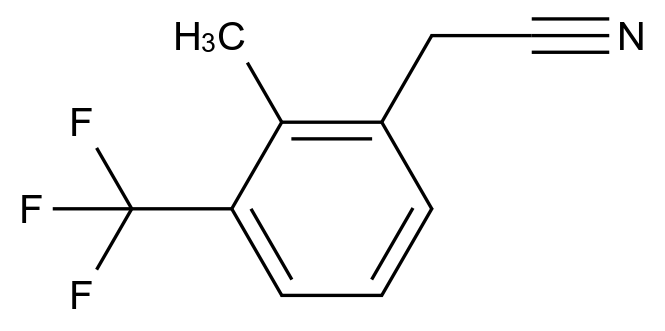 1000515-00-3_2-Methyl-3-(trifluoromethyl)phenylacetonitrile标准品