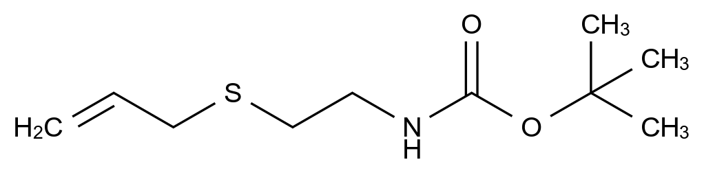 1000806-49-4_allyl tert-butoxycarbonylaminoethyl sulfide标准品