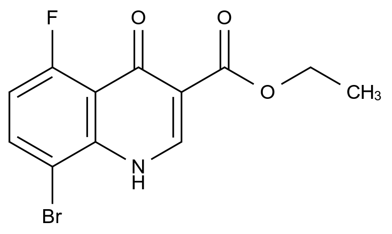 1000815-27-9_8-Bromo-5-fluoro-4-oxo-1,4-dihydro-quinoline-3-carboxylic acid ethyl ester标准品