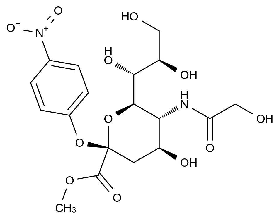 1000890-53-8_2-O-(p-Nitrophenyl)-α-D-N-glycolylneuraminic Acid Methyl Ester标准品