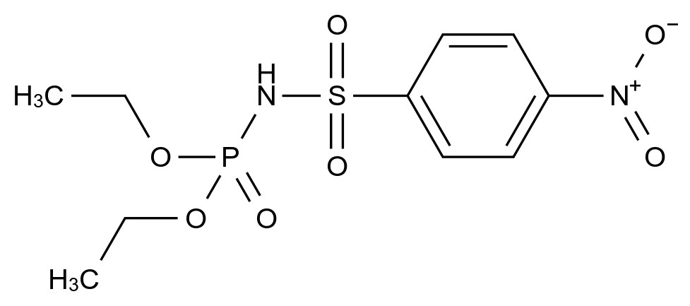 100133-08-2_(4-nitro-benzenesulfonyl)-amidophosphoric acid diethyl ester标准品