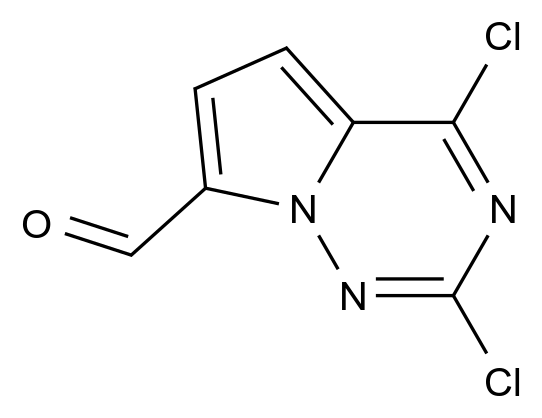 1001353-82-7_2,4-dichloropyrrolo[1,2-f][1,2,4]triazine-7-carbaldehyde标准品