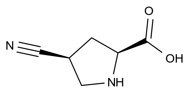 1001354-49-9_(2S,4S)-4-cyanopyrrolidine-2-carboxylic acid标准品