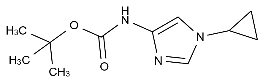 1001354-26-2_tert-butyl (1-cyclopropyl-1H-imidazol-4-yl)carbamate标准品