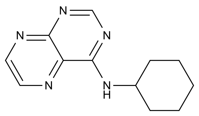 100139-22-8_cyclohexyl-pteridin-4-yl-amine标准品