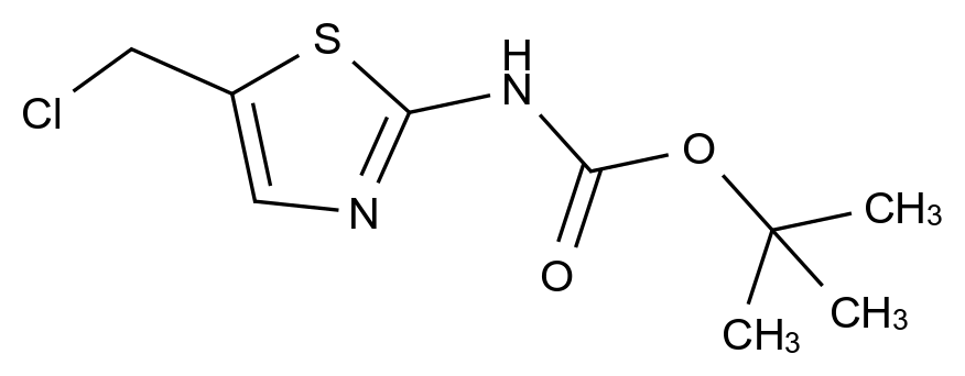 1001420-96-7_tert-butyl N-[5-(chloromethyl)-1,3-thiazol-2-yl]carbamate标准品