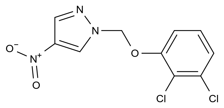 1001500-65-7_1-(2,3-DICHLORO-PHENOXYMETHYL)-4-NITRO-1H-PYRAZOLE标准品