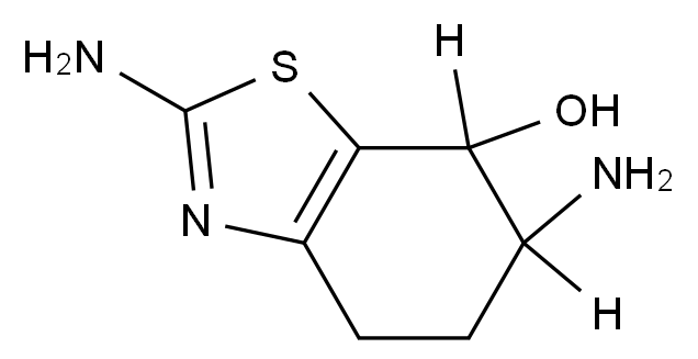 1001648-65-2_(6S,7S)-2,6-diamino-7-hydroxy-4,5,6,7-tetrahydrobenzothiazole标准品