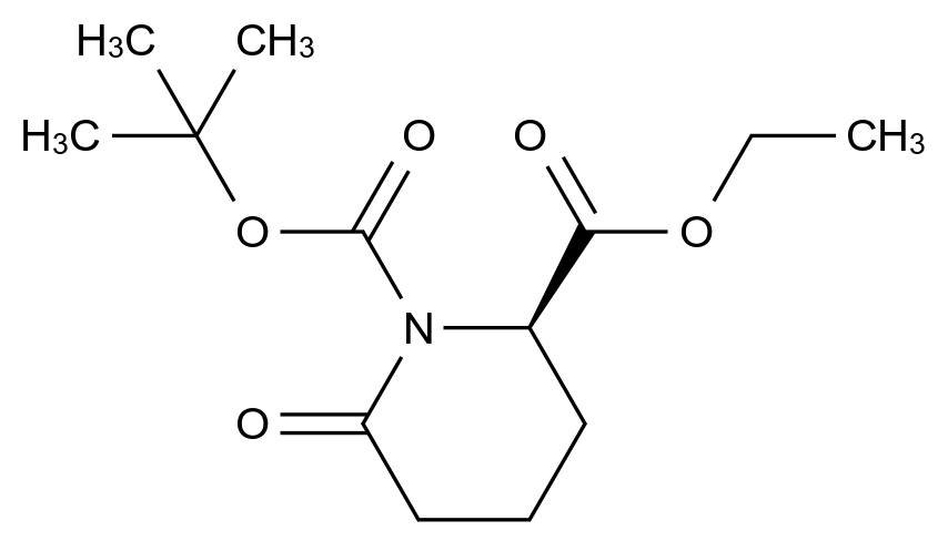 1001649-07-5_(R)-1-tert-butyl 2-ethyl 6-oxopiperidine-1,2-dicarboxylate标准品