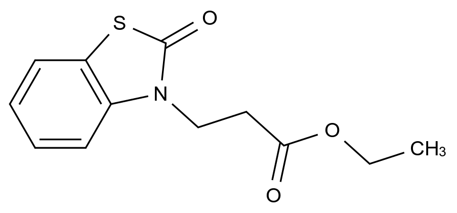 100192-76-5_ethyl 3-(2-oxo-1,3-benzothiazol-3-yl)propanoate标准品