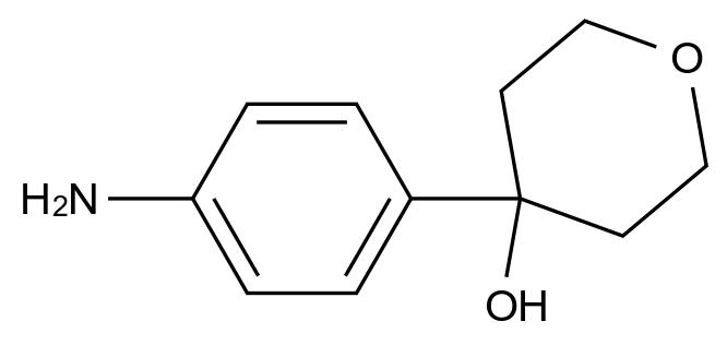 1002726-77-3_4-(4-aminophenyl)tetrahydro-2H-Pyran-4-ol标准品