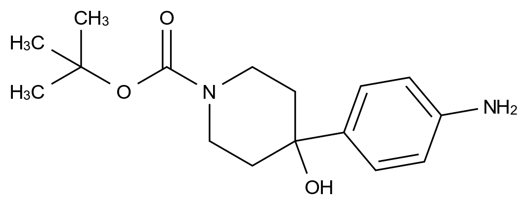 1002726-84-2_tert-butyl 4-(4-aminophenyl)-4-hydroxypiperidine-1-carboxylate标准品