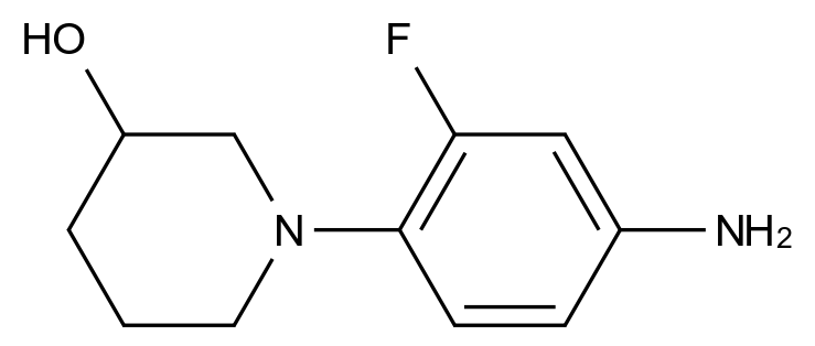 1002726-80-8_1-(4-amino-2-fluorophenyl)piperidin-3-ol标准品