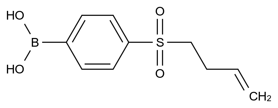 1002754-88-2_4-(3-butenylsulfonyl)phenylboronic acid标准品