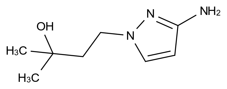 1003012-39-2_4-(3-amino-pyrazol-1-yl)-2-methyl-butan-2-ol标准品