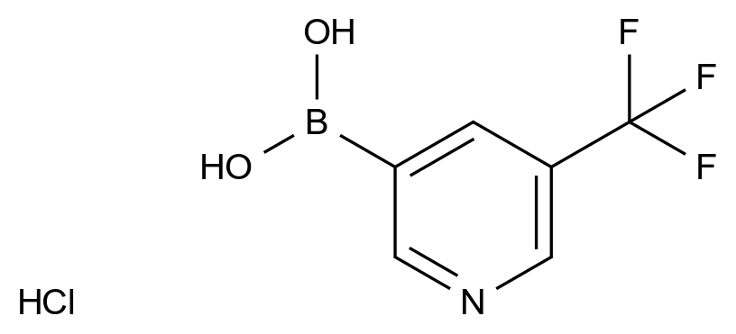 1003298-83-6_[5-(trifluoromethyl)pyridin-3-yl]boronic acid,hydrochloride标准品