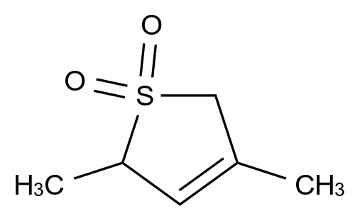 10033-92-8_Thiophene,2,5-dihydro-2,4-dimethyl-, 1,1-dioxide标准品