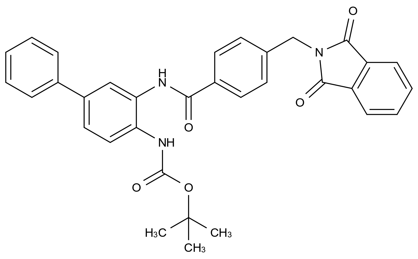 1003316-11-7_N-[3-[[4-[(1,3-Dihydro-1,3-dioxo-2H-isoindol-2-yl)methyl]benzoyl]amino][1,1'-biphenyl]-