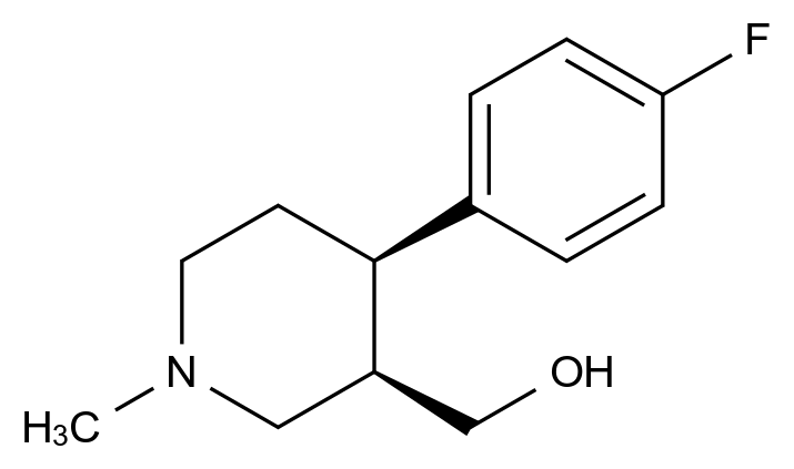 100332-12-5_(-)TRANS-4R-(4-FLUOROPHENYL)-3S-HYDROXYMETHYL-1-METHYLPIPERIDINE标准品