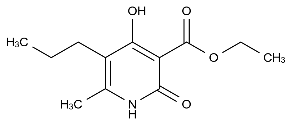 100371-19-5_4-Hydroxy-5-propyl-6-methyl-2-oxo-1,2-dihydro-pyridine-3-carboxylic acid ethyl ester标准品