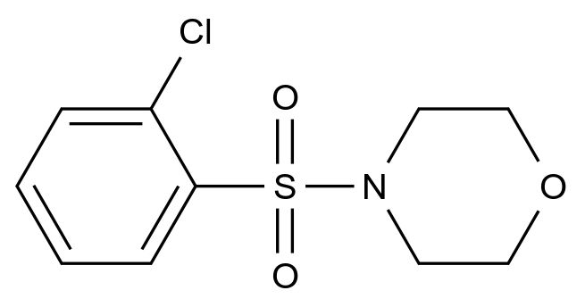 1003741-88-5_Morpholine, 4-[(2-chlorophenyl)sulfonyl]-标准品