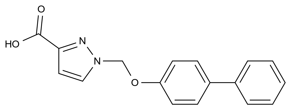 1004643-29-1_1-(BIPHENYL-4-YLOXYMETHYL)-1 H-PYRAZOLE-3-CARBOXYLIC ACID标准品