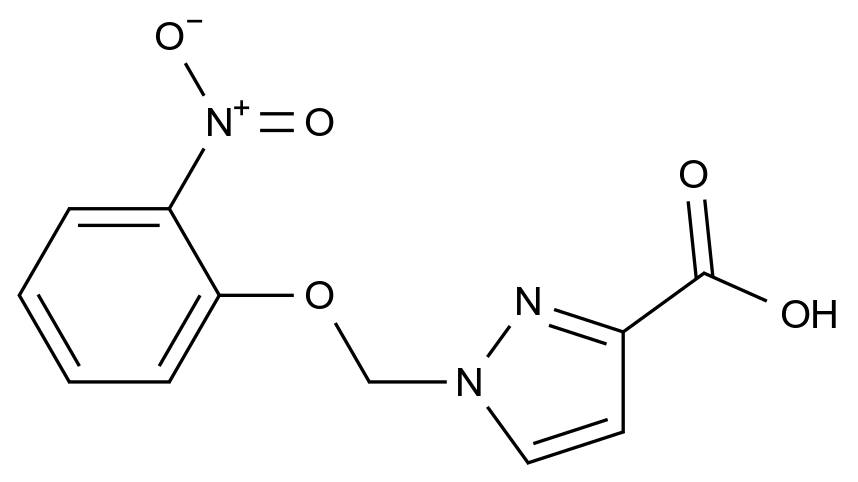 1004643-30-4_1-(2-NITRO-PHENOXYMETHYL)-1 H-PYRAZOLE-3-CARBOXYLIC ACID标准品