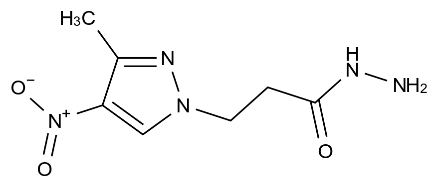 1004644-57-8_3-(3-METHYL-4-NITRO-PYRAZOL-1-YL)-PROPIONIC ACID HYDRAZIDE标准品