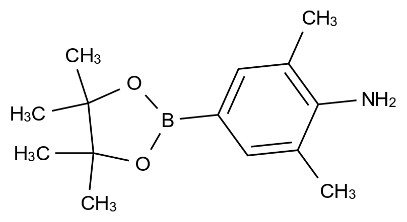 1004761-68-5_2,6-二甲基-4-(4,4,5,5-四甲基-1,3,2-二氧硼杂环戊烷-2-基)苯胺标准品