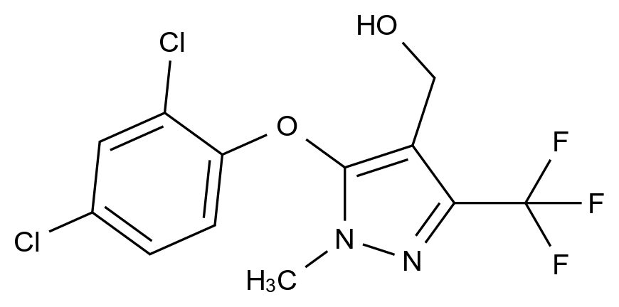 1006491-86-6_[5-(2,4-Dichlorophenoxy)-1-methyl-3-(trifluoromethyl)-1H-pyrazol-4-yl]methanol标准品