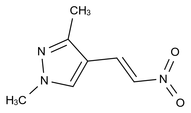 1006683-76-6_1,3-Dimethyl-4-(2-nitro-vinyl)-1H-pyrazole标准品