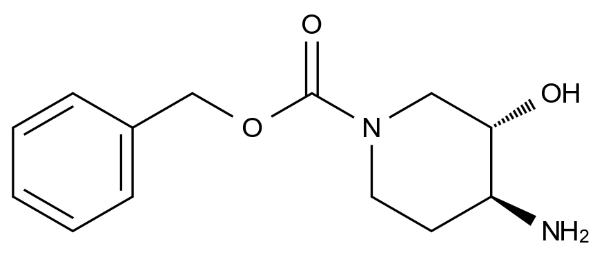 1007596-63-5_benzyl (3S,4S)-4-amino-3-hydroxypiperidine-1-carboxylate标准品