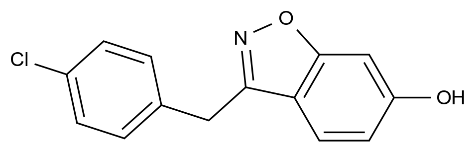 1007635-35-9_3-(4-chlorobenzyl)benzo[d]isoxazol-6-ol标准品