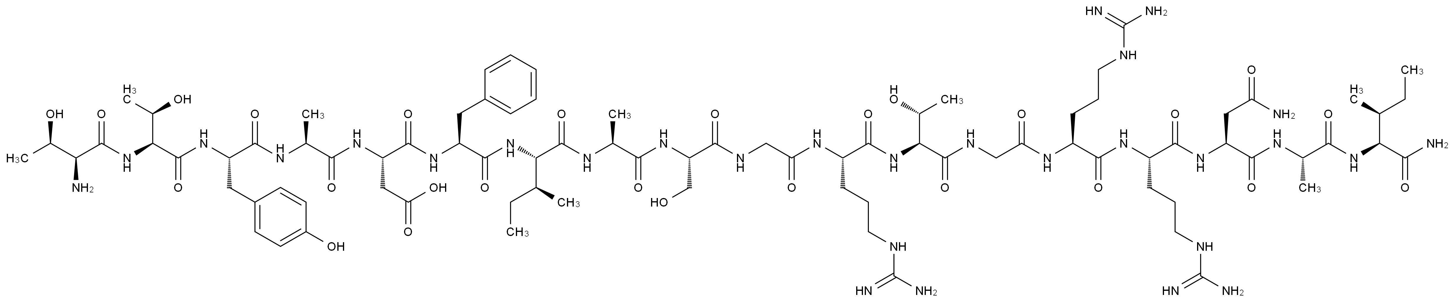 100853-58-5_cAMP-Dependent Protein Kinase Inhibitor-α (5-22) amide (human, mouse, rabbit, rat)标准品