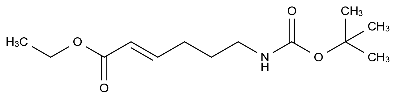 1008751-73-2_t-butyl (E)-5-(ethoxycarbonyl)pent-4-enylcarbamate标准品