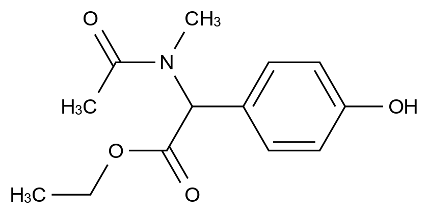 1008946-23-3_(ACETYL-METHYL-AMINO)-(4-HYDROXY-PHENYL)-ACETIC ACID ETHYL ESTER标准品