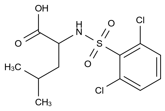 1009003-67-1_2-[[(2,6-DICHLOROPHENYL)SULFONYL]AMINO]-4-METHYLPENTANOIC ACID标准品