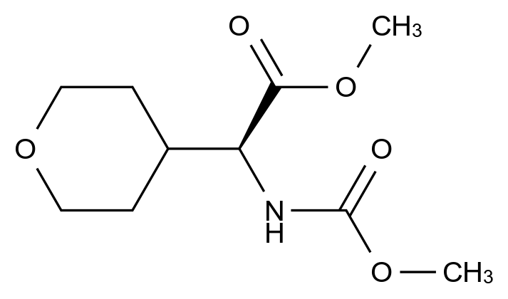 1009120-03-9_(S)-2-(methoxycarbonylamino)-2-(tetrahydro-2H-pyran-4-yl)ethanoic acid标准品