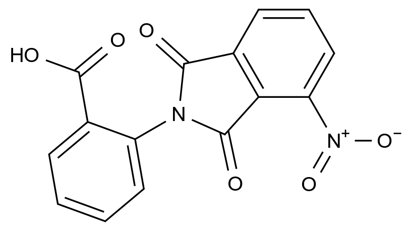 100914-35-0_2-(4-Nitro-1,3-dioxo-1,3-dihydro-2H-isoindol-2-yl)benzoic acid标准品