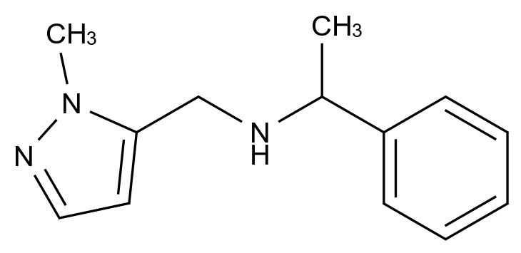 1009701-20-5_N-[(1-Methyl-1H-pyrazol-5-yl)methyl]-1-phenylethanamine标准品