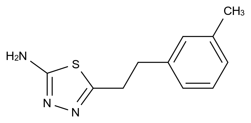 100988-14-5_5-(3-methylphenethyl)-1,3,4-thiadiazol-2-amine标准品