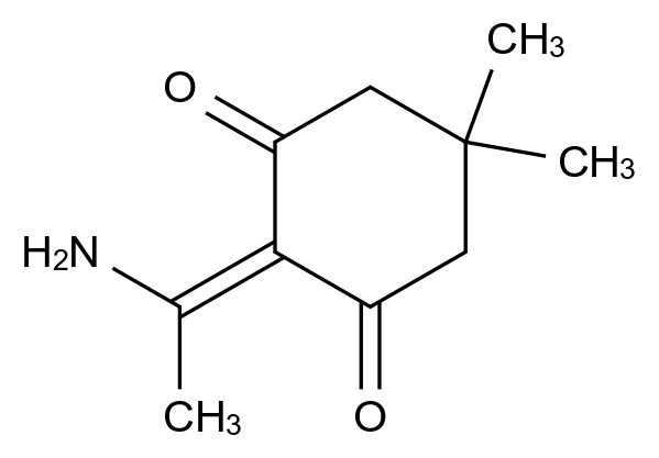 1010-56-6_2-(1-aminoethylidene)-5,5-dimethylcyclohexane-1,3-dione标准品