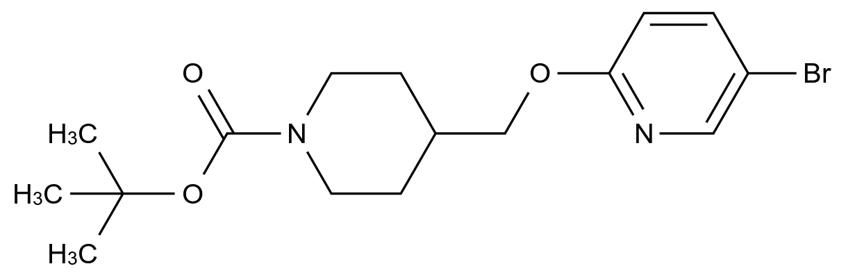 1010114-48-3_4-(5-Bromo-pyridin-2-yloxyMethyl)-piperidine-1-carboxylic acid tert-butyl ester标准品