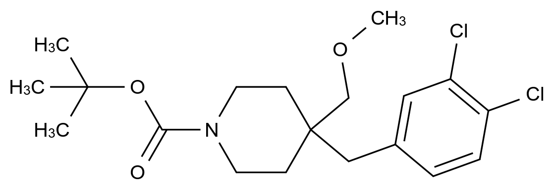 1010190-28-9_4-(3,4-dichloro-benzyl)-4-methoxymethyl-piperidine-1-carboxylic acid tert-butyl ester标准