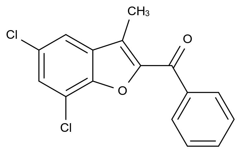 101081-68-9_(5,7-Dichloro-3-methyl-1-benzofuran-2-yl)(phenyl)methanone标准品