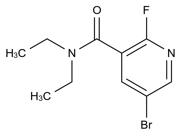 1010836-38-0_5-bromo-N,N-diethyl-2-fluoronicotinamide标准品