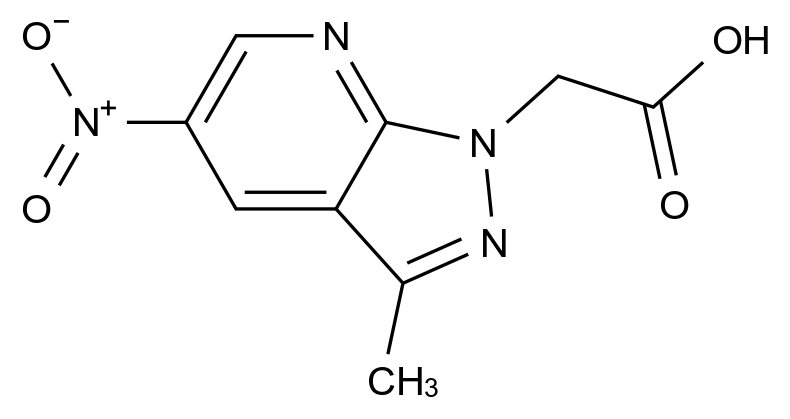 1011398-78-9_(3-Methyl-5-nitro-pyrazolo[3,4-b]pyridin-1-yl)-acetic acid标准品