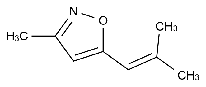 101246-24-6_3-methyl-5-(2-methylprop-1-enyl)-1,2-oxazole标准品