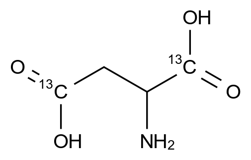 101247-29-4_L-Aspartic acid-1,4-13C2标准品